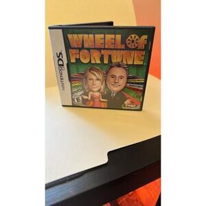 Nintendo DS Wheel of Fortune DS 2010 Word Puzzle Complete In Box Tested